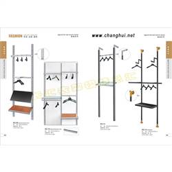 Clothing display rack 01